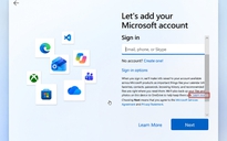 Mẹo mới cài đặt Windows 11 không cần internet