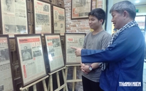 Người trẻ tìm về lịch sử qua những trang báo cũ