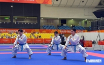 Đồng đội nữ kata Việt Nam tái lập kỳ tích HCV ASIAD