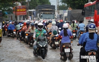 Con đường ở Đồng Nai ngập nặng, người dân sống 40 năm chưa từng thấy