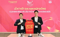 CLB Ninh Bình gia hạn hợp đồng với Hoàng Đức đến năm 2030