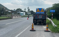 Tai nạn hy hữu ở quốc lộ 1 khiến công nhân bảo trì đường bộ tử vong