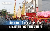 Hàng nghìn người dân đổ ra đường trẩy hội Nghinh Ông rực rỡ sắc màu