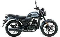 Xe côn tay cổ điển Suzuki GN160 xuất hiện Đông Nam Á, cạnh tranh Yamaha XS155R