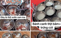 Suất ăn của trẻ bị phản ánh sơ sài, xã kiểm tra trường mầm non
