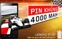 Lenovo P780: Nhà vô địch về thời lượng pin 4000 mAh