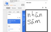 Google Translate trên iOS hỗ trợ phiên dịch chữ viết tay