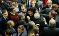 Loạn đả tại quốc hội Ukraine