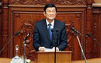 Bài phát biểu của Chủ tịch nước tại Quốc hội Nhật