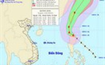 Bão Fung Wong hướng ra ngoài biển Đông