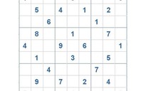 Mời các bạn thử sức với ô số Sudoku 2893 mức độ Khó