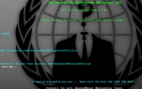 Hàng loạt website Việt Nam bị hacker Malaysia tấn công?