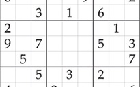 Mời các bạn thử sức với ô số Sudoku 854 mức độ Khó