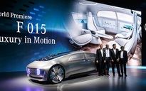 Chi tiết xe sang tự lái Mercedes F 015 tại CES 2015