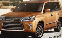 Lexus LX570 2016 lộ thiết kế hầm hố, lưới tản nhiệt lớn