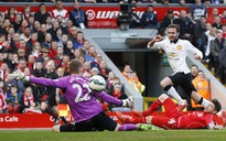 Mata lập cú đúp, M.U hạ Liverpool tại Anfield