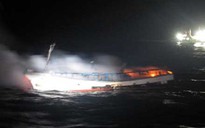 Hàn Quốc: Cháy tàu cá, 2 thuyền viên người Việt mất tích