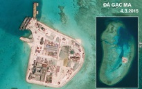 Mỹ phản đối Trung Quốc xây ‘trường thành cát’ trên Biển Đông