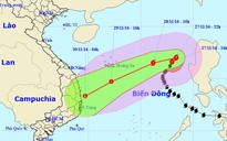 Bão số 9 suy yếu thành áp thấp nhiệt đới, miền Trung xuất hiện lũ