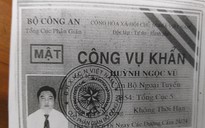 Vi phạm quá tốc độ còn đưa thẻ giả cán bộ phản gián 'dọa' công an