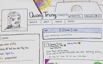 Bất ngờ bài tập lịch sử qua 'Facebook' vua Quang Trung của học sinh lớp 9