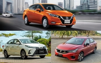 Sedan hạng B 600 triệu đồng: Chọn Nissan Almera, Toyota Vios hay Honda City?