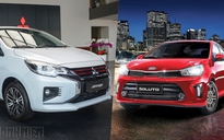 Sedan hạng B giá rẻ nhất Việt Nam: Chọn Mitsubishi Attrage hay KIA Soluto?