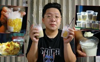 Độc đáo món tàu hũ đá ăn cùng nước cốt dừa, sữa đặc nổi tiếng tại Sài Gòn