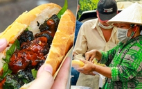 Bánh mì bò lá lốt bán trong 3 tiếng, ô tô đậu dài đợi mua không được