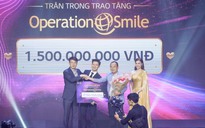 LG Việt Nam đấu giá TV OLED 8K, tặng 1,5 tỉ đồng cho tổ chức Phẫu thuật nụ cười