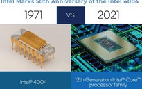 Đã 50 năm kể từ ngày vi xử lý máy tính đầu tiên - Intel 4004 - ra đời