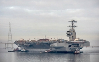 USS Gerald Ford, tàu sân bay 13 tỉ USD của Mỹ sắp hoạt động