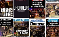 Bìa báo Pháp: 'Chiến tranh trên toàn Paris'