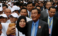 Thủ tướng Hun Sen khoe trang Facebook gần đạt 5 triệu like