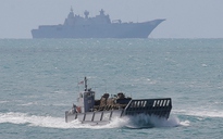 Tàu do thám Trung Quốc theo dõi Úc-Mỹ tập trận