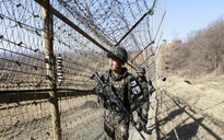 Binh sĩ Hàn Quốc vô tình bắn súng máy tại giới tuyến liên Triều