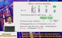 Bí quyết ôn thi THPT quốc gia đạt điểm cao môn sinh: Bài tập quy luật