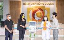 Bệnh viện Hùng Vương được tặng máy thở sau khi xuất hiện trong phim 'Ranh giới'