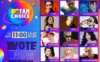 Bảo Anh, Thiều Bảo Trâm, Rtee, Quang Hùng đang dẫn đầu bình chọn 'MTV Fan Choice 2022'