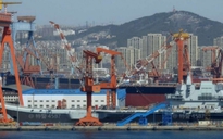 Trung Quốc sắp hạ thủy tàu sân bay tự đóng