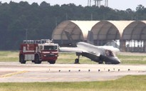 Chiến đấu cơ F-35 gãy càng khi hạ cánh