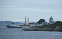 Tàu khu trục Na Uy va chạm tàu chở dầu, 7 người bị thương