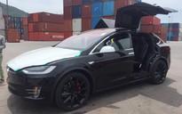 Xe chạy bằng điện Tesla Model X đầu tiên về Việt Nam