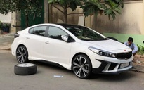 Kia Cerato độ mâm và bodykit khủng nhất Việt Nam