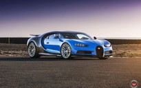 Bugatti Chiron đầu tiên trên thế giới độ mâm độc đáo