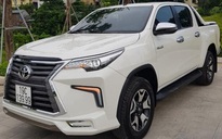 Toyota Hilux độ đầu xe giống Fortuner tại Việt Nam