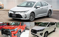 Nhiều mẫu xe Toyota đang 'vật lộn' trong Top xe 'ế' tại Việt Nam