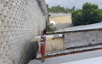 Nha Trang: Dự án biệt thự xây tường cao chục mét 'treo' trên đầu khu dân cư