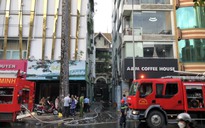TP.HCM: Cháy nhà trên đường Cao Thắng, 4 người được cứu kịp thời