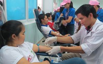 Hơn 500 sinh viên Huế tham gia hiến máu tình nguyện